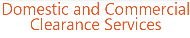 house Clearance company